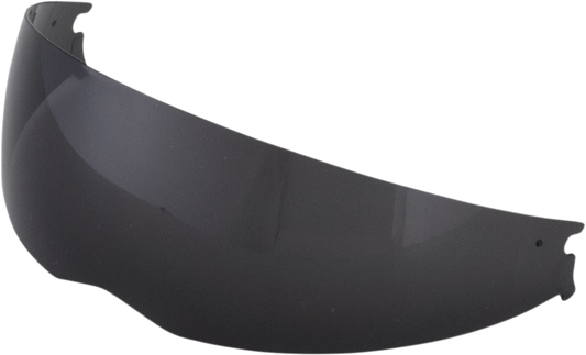 Dark brown AFX FX-60 helmet shield inner lining by Bill's Exhausts, showing close-up of the helmet interior component.