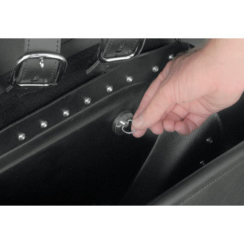 Saddlemen S4 Drifter Slant Saddlebags – Rigid-Mount Quick-Detach | 3501-0232