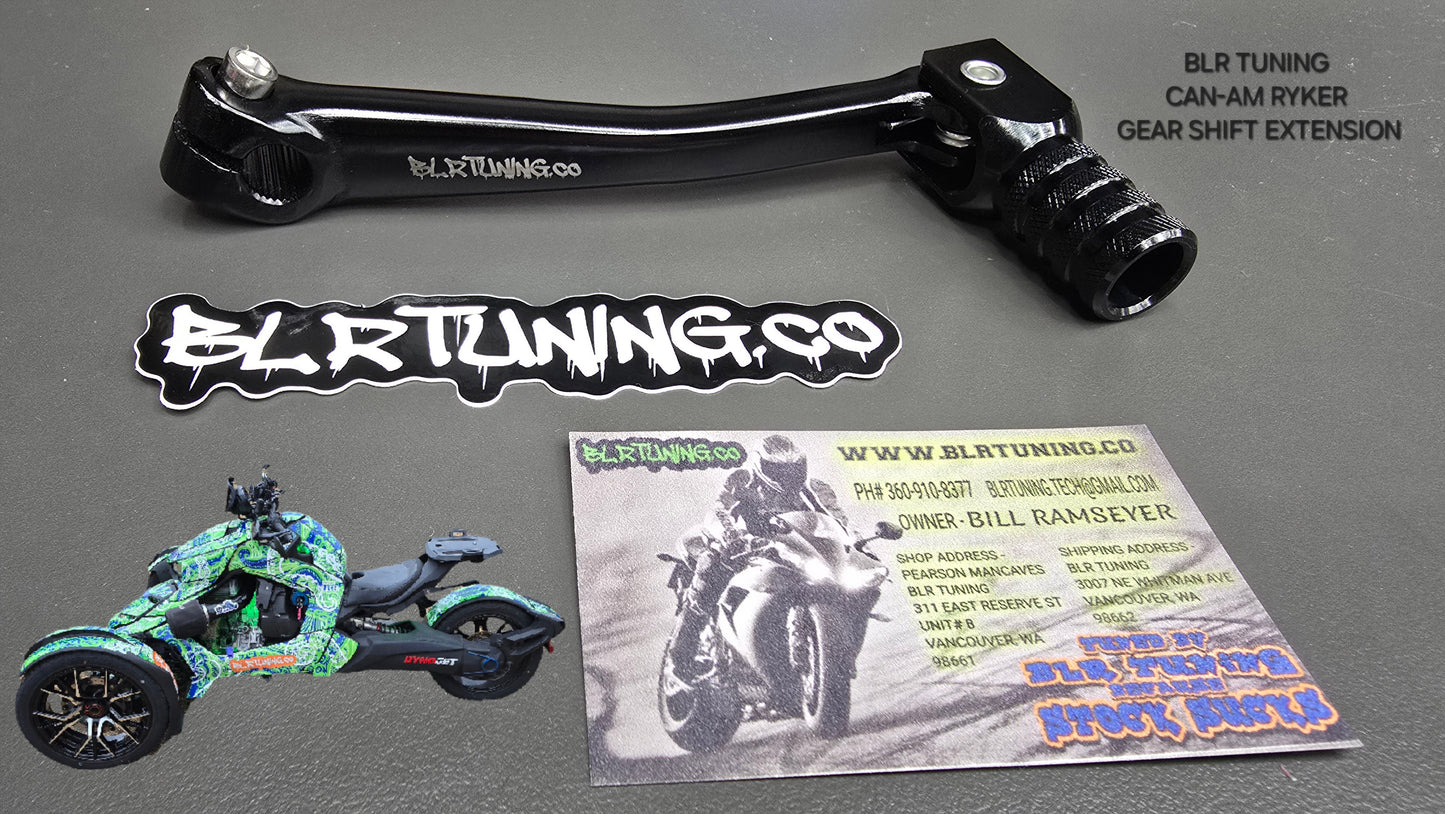 CAN-AM RYKER FORWARD REVERSE GEAR SHIFT EXTENSION MOD - FITS ALL RYKER MODELS 2019 - 2025 - Howling Moto
