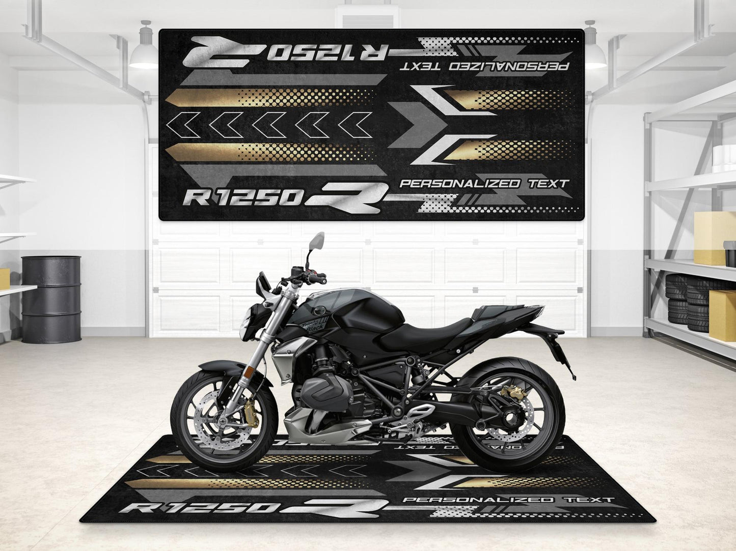 MPM Motorcycle Mat for BMW R1250 R - MM7284 - Howling Moto