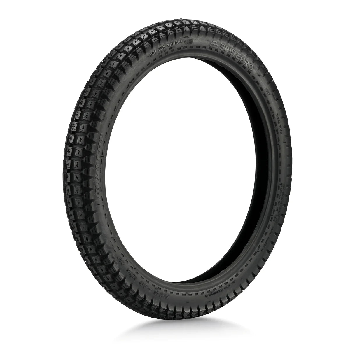 BabyFat front tire for bikes, 19-inch size, by E Ride Pro, with a 3.0/SR tread pattern, shown without a tire tube.