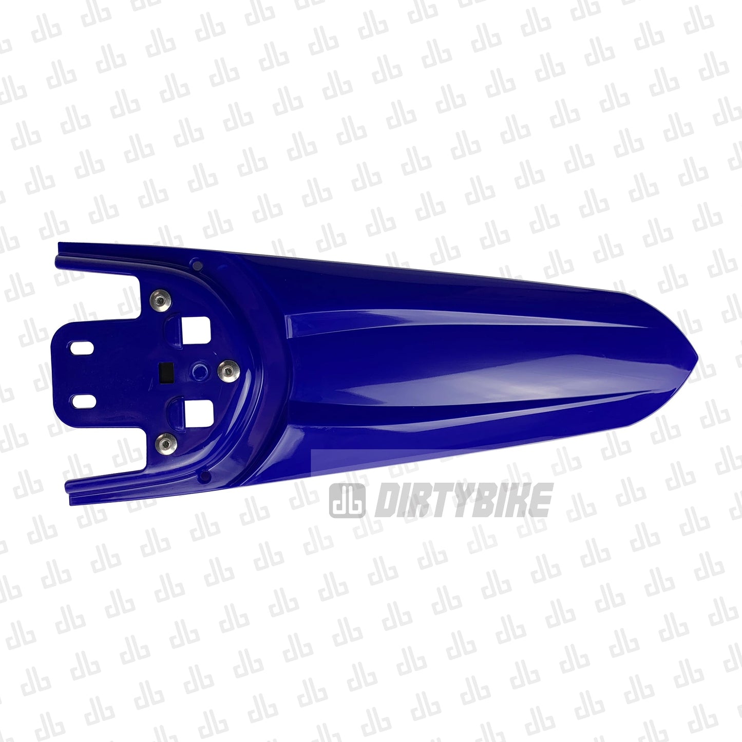 Blue rear fender for Surron LBX by eDirtyBike, designed for dirt protection and style on electric dirt bikes.