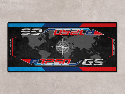 Motorcycle Mat for R1250GS Adventure Motorcycle - MM7247 - Howling Moto