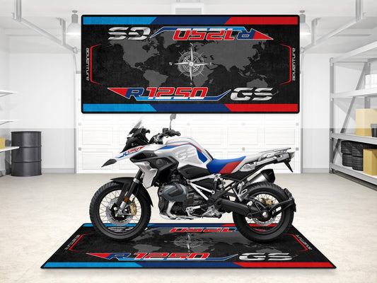 Motorcycle Mat for R1250GS Adventure Motorcycle - MM7247 - Howling Moto