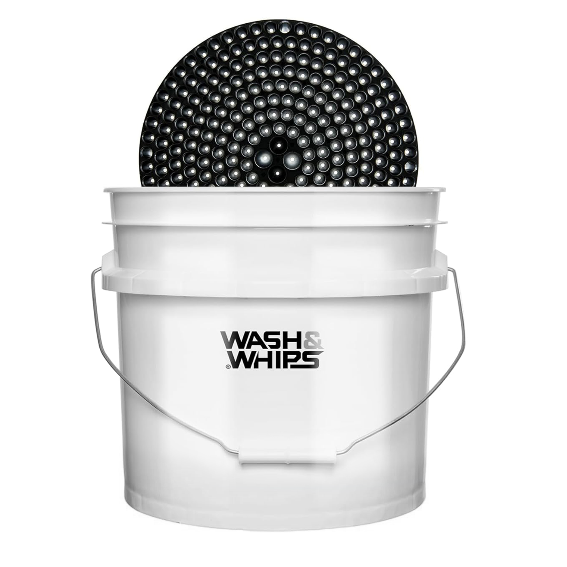 WASH&WHIPS Pit Stop Particle Interceptor - Fits 5 / 3.5 G Buckets - Howling Moto