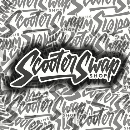 Scooter Swap Shop Large Sticker - Howling Moto