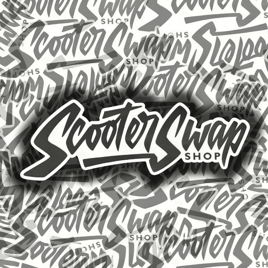 Scooter Swap Shop Large Sticker - Howling Moto