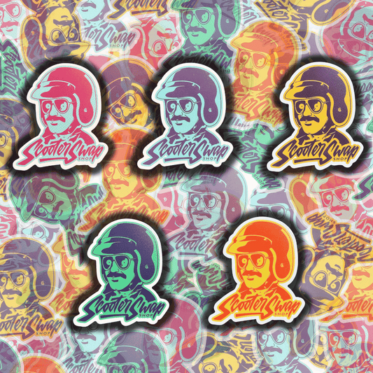Swap Shop Stickers (many colors!) - Howling Moto