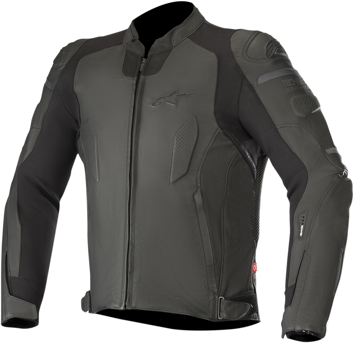 Black ALPINESTARS Specter jacket in US 42 / EU 52, featuring sleek design and durable fabric, ideal for motorcycle riding.