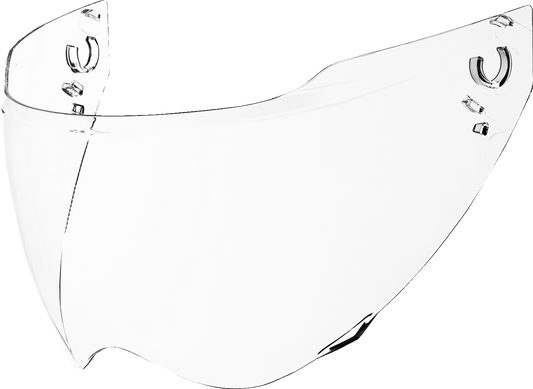 Bill's Exhausts ICON Domain™ Shield 22.06 clear helmet part, transparent protective visor for motorcycle helmets.