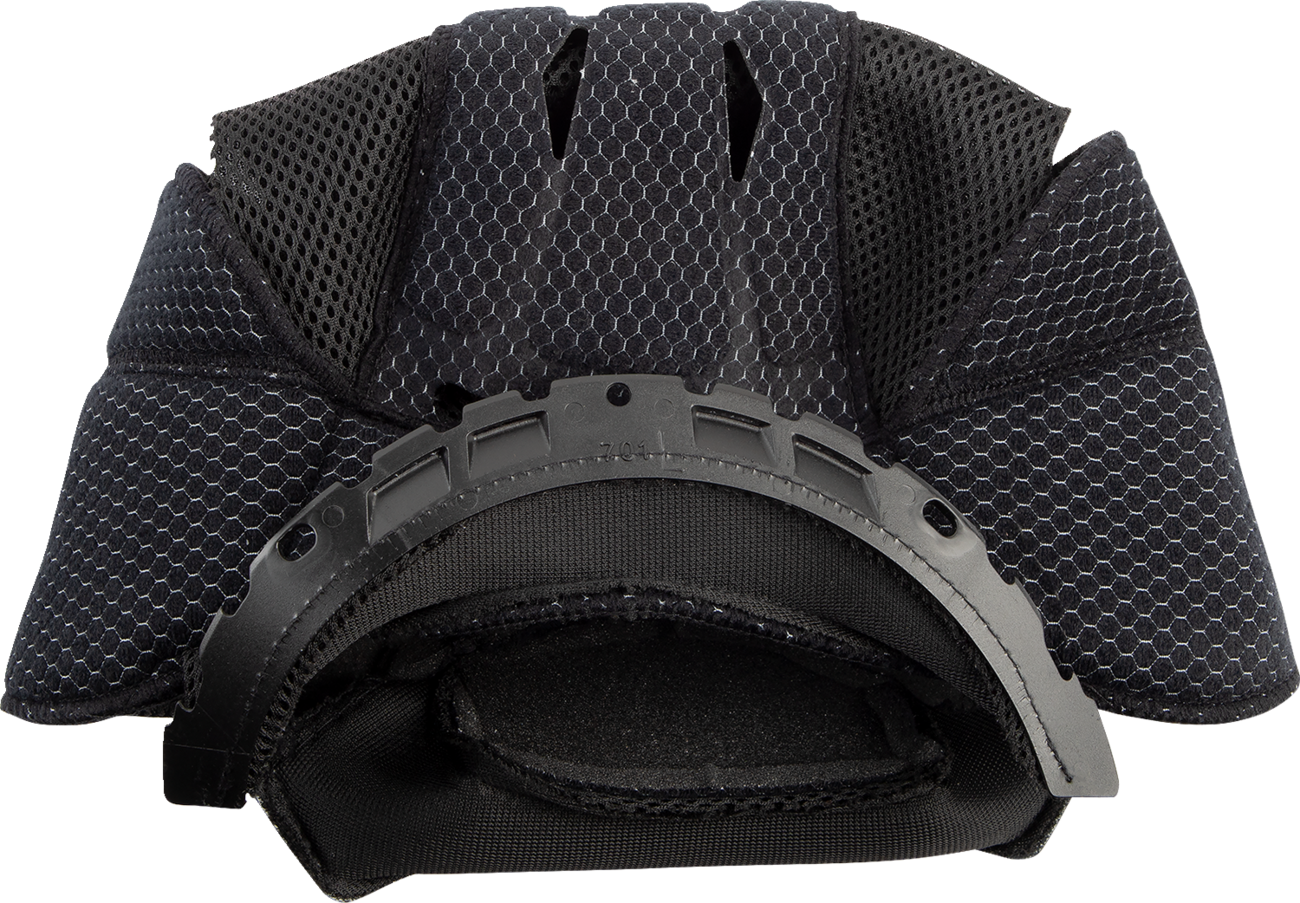 Black AFX FX-37X Liner helmet in XS size, designed for helmet interior fit and comfort, by Bill's Exhausts.