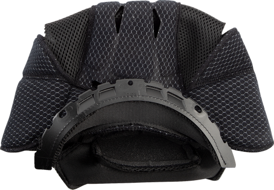 Black AFX FX-37X Liner helmet in XS size, designed for helmet interior fit and comfort, by Bill's Exhausts.