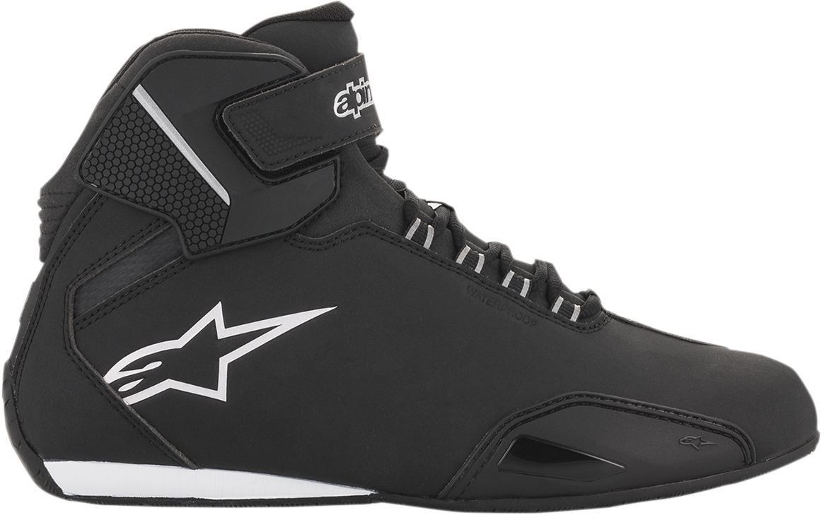 Alpinestars Women's Sektor Shoes in black, US 10.5, featuring sporty design and textured sole for athletic performance.