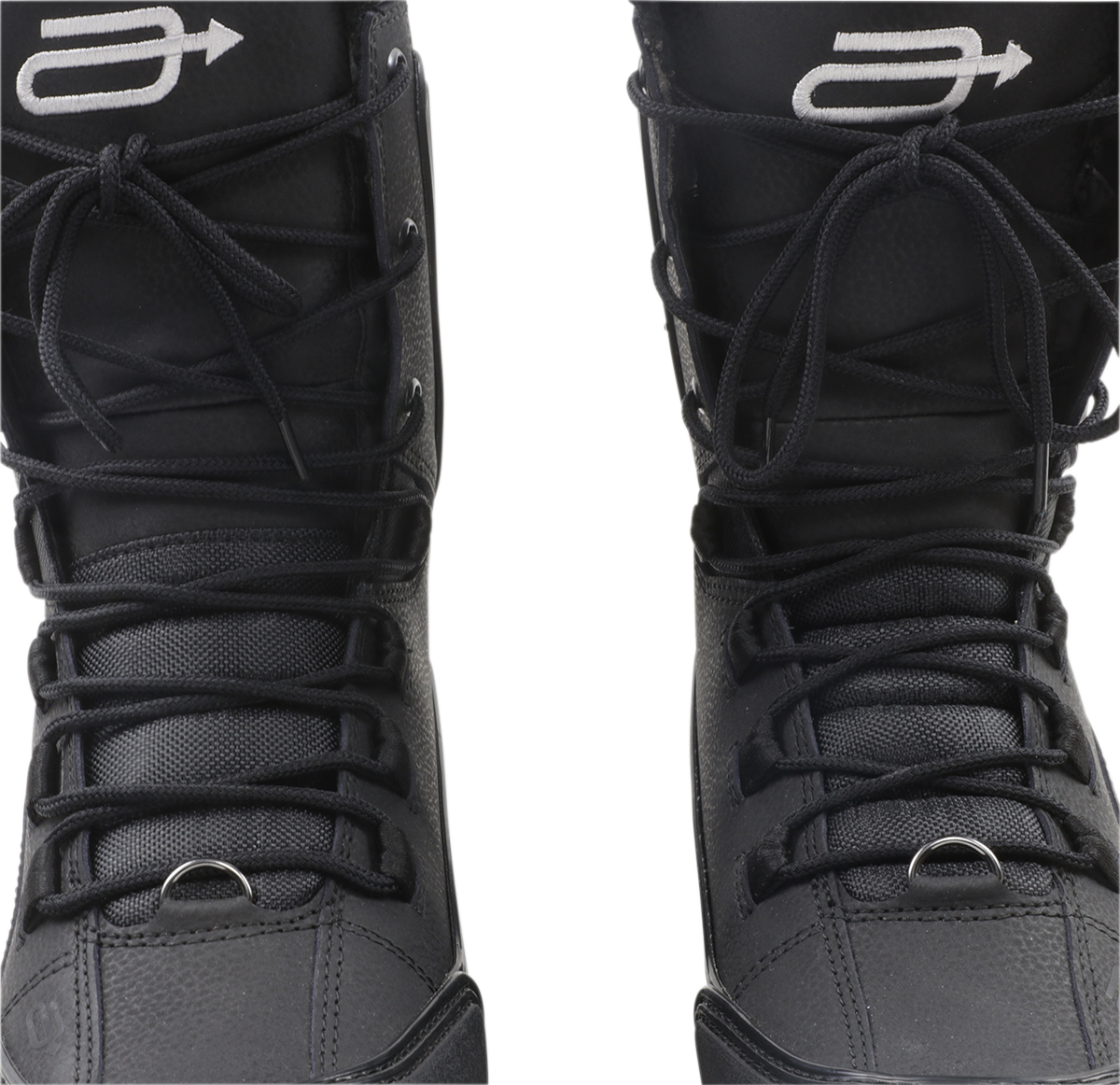Black replacement laces for ARCTIVA Advance boots by Bill's Exhausts, size 10-14, featuring durable boot parts.