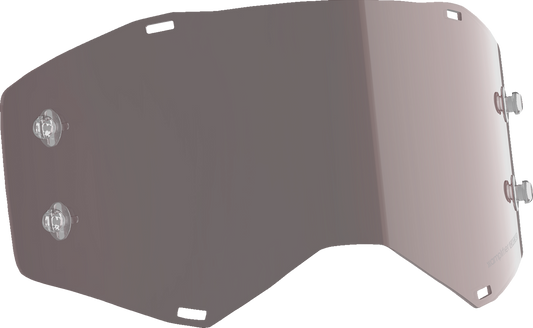 Bill's Exhausts SCOTT Prospect/Fury Lens Amplifier Ultra Dark Gray AFC Works engine part with dark gray lens and branding details.