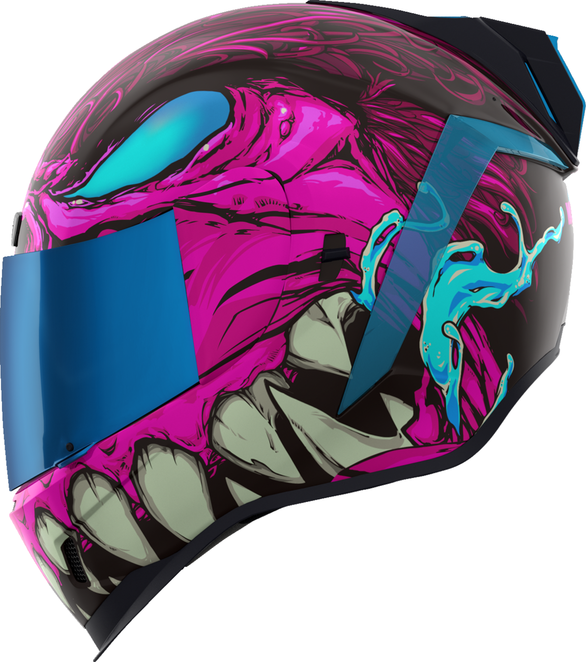 Pink ICON Airform™ helmet for men with MIPS® protection, small size, featuring a sleek helmet design.
