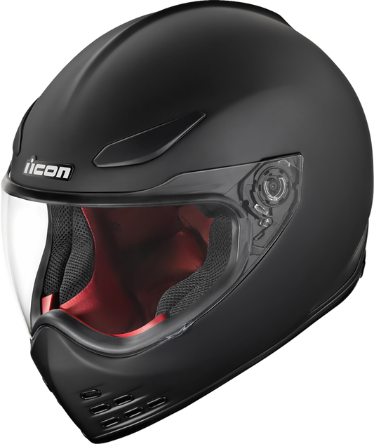 Bill's Exhausts ICON Domain™ helmet in rubatone finish, XS size, showcasing sleek helmet design with matte surface and secure strap