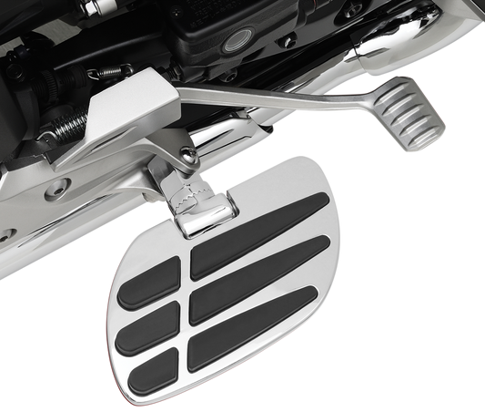 SHOW CHROME GL18 21-356 driver board for engine, designed by Bill's Exhausts, with chrome finish and detailed electronic components.