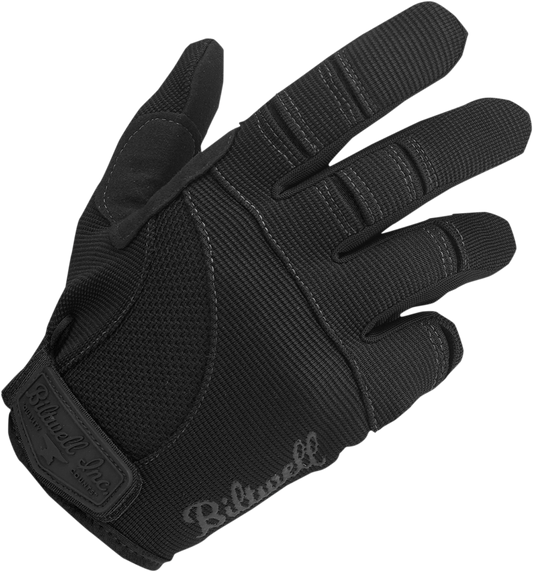 Black BILTWELL Moto Gloves in XL size with reinforced knuckles and textured palm for motorcycle riding comfort and protection.