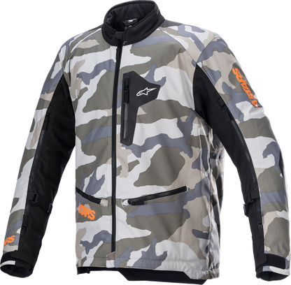 Alpinestars Venture XT Camo Jacket in medium, featuring a camouflage pattern and durable fabric, designed for outdoor activities.