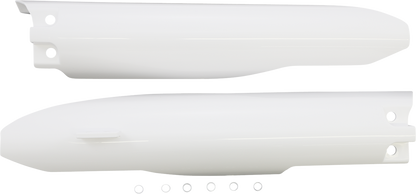 ACERBIS Lower Fork Covers - White 2115010002 - Howling Moto