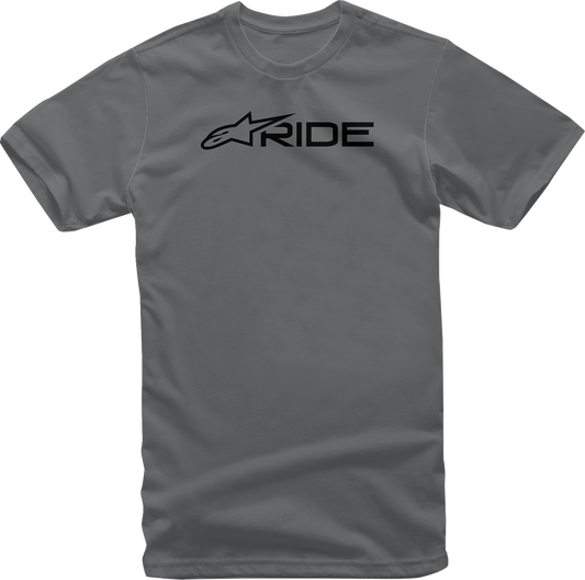 ALPINESTARS Ride 3.0 T-Shirt - Charcoal/Black - 2XL 12327220018102X - Howling Moto