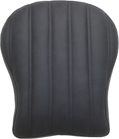 Contoured knuckle pad for motorcycle seats by Saddlemens, 9-inch size, designed for comfort and protection during rides.