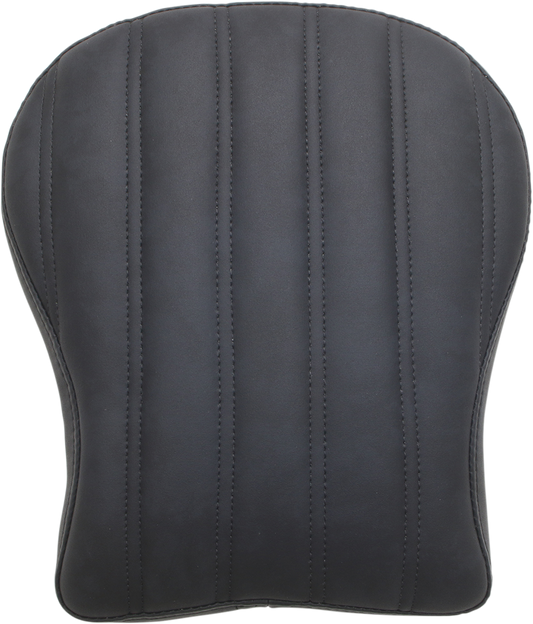 Contoured knuckle pad for motorcycle seats by Saddlemens, 9-inch size, designed for comfort and protection during rides.