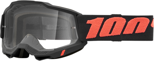 100% Accuri 2 Goggles - Borego - Clear 50013-00006 - Howling Moto
