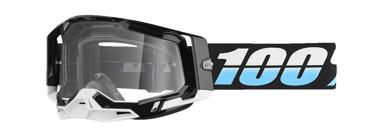 100% Racecraft 2 Goggles - Arkana - Clear 50009-00023 - Howling Moto