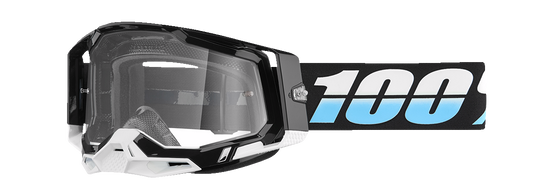 100% Racecraft 2 Goggles - Arkana - Clear 50009-00023 - Howling Moto