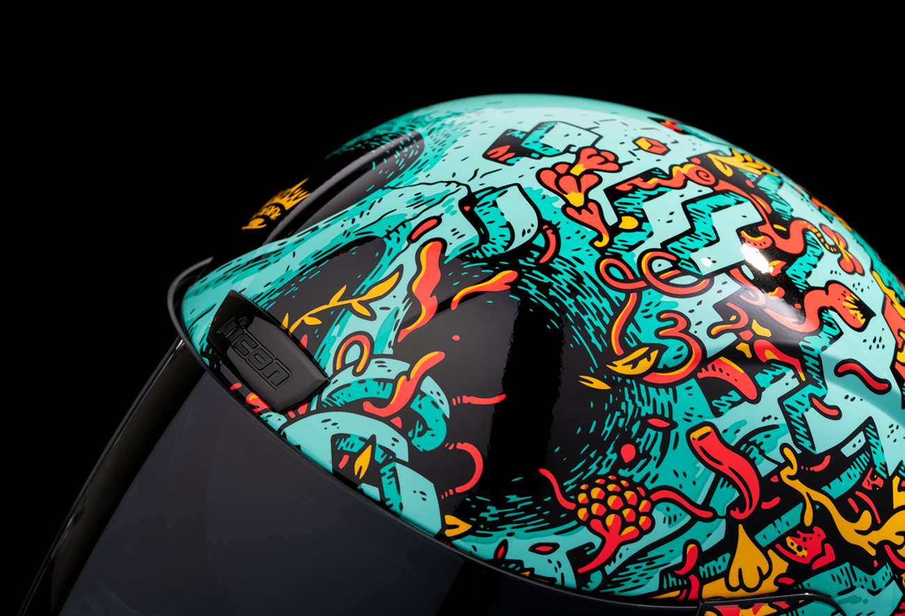 ICON Airform™ Helmet - Munchies - MIPS® - Blue