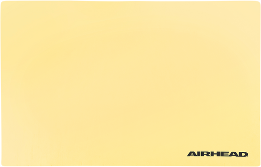 Yellow AIRHEAD SPORTS GROUP absorbing water towel by Bill's Exhausts, designed for quick drying and water sports use.