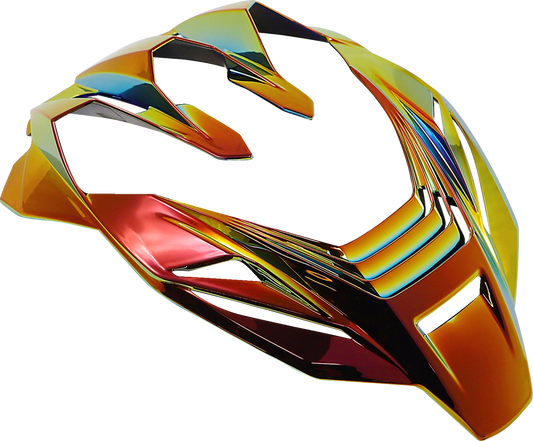 Bill's Exhausts ICON Airflite™ Airfoil SB helmet part in Prism 0133-1288, showcasing the aerodynamic airfoil design.