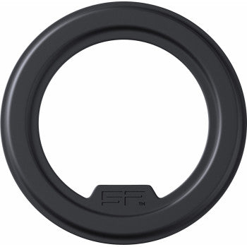 Bill's Exhausts SP CONNECT phone mount, compatible with various devices, securely attaches to vehicle for hands-free use.