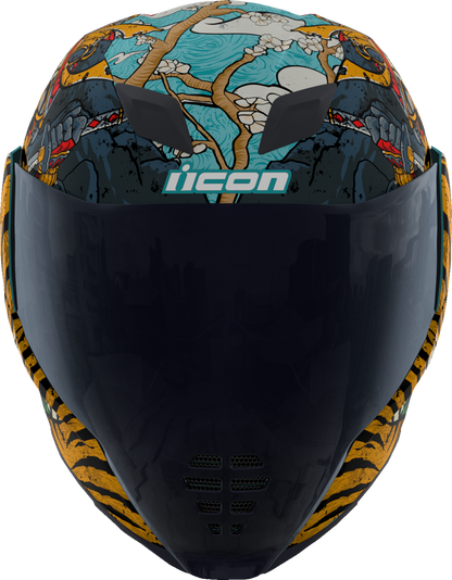 Bill's Exhausts ICON Airflite™ Helmet Edo MIPS XL with sleek aerodynamic design and matte finish.