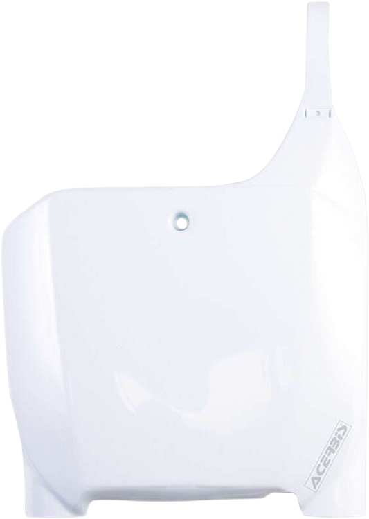 ACERBIS Front Number Plate - White 2042240002 - Howling Moto