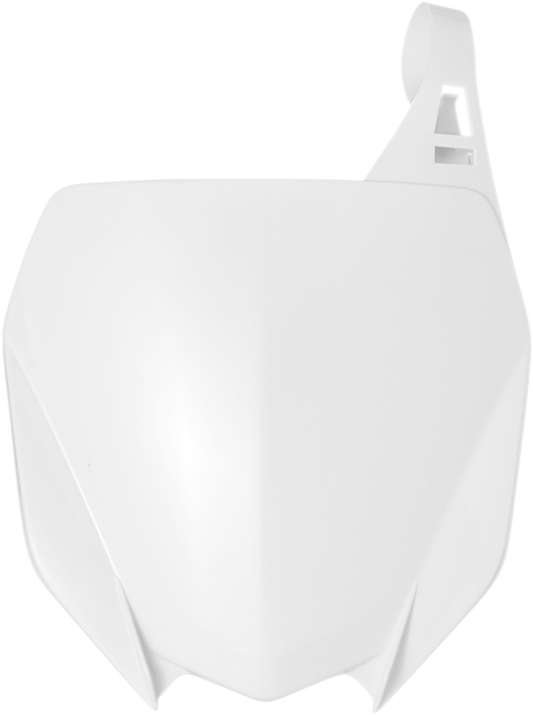 ACERBIS Front Number Plate - White 2685860002 - Howling Moto