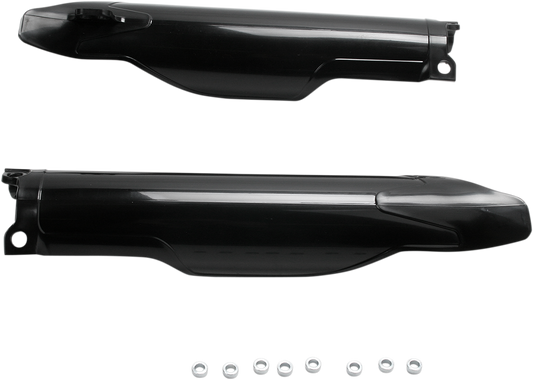 ACERBIS Lower Fork Covers - Black 2141760001 - Howling Moto
