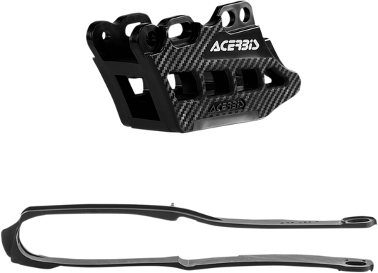 ACERBIS Chain Guide and Slider Kit - Honda CRF250R/CRF450R/RX - Black 2666240001 - Howling Moto