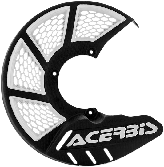 ACERBIS Mini X-Brake Disc Cover - Black/White 2630551007 - Howling Moto
