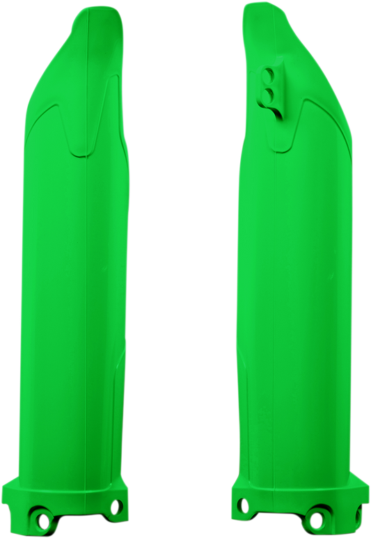 ACERBIS Lower Fork Covers - Green 2141760006 - Howling Moto