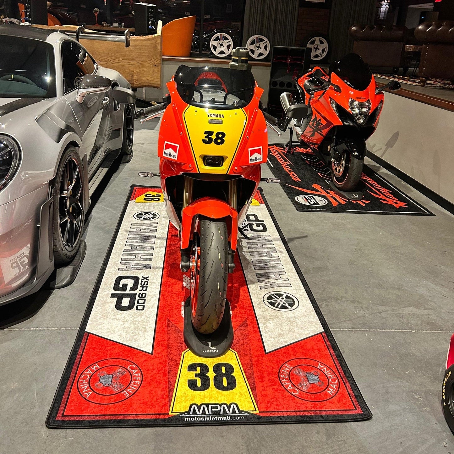 Custom Design MPM Motorcycle Mat – Special Design for You and Your Motorcycle! - Howling Moto