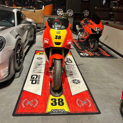 Custom Design MPM Motorcycle Mat – Special Design for You and Your Motorcycle! - Howling Moto
