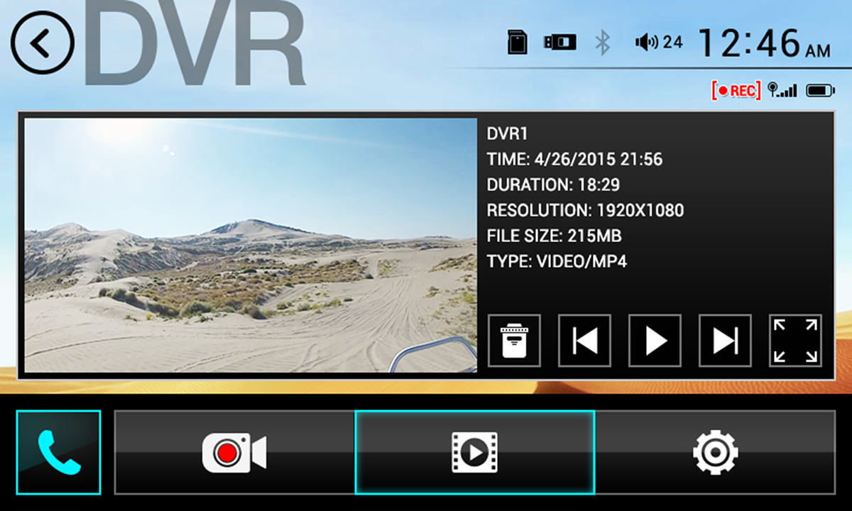 Polaris DXP1000DVR engine NavAtlas Command Center 7-inch display showing diagnostic readouts and controls.