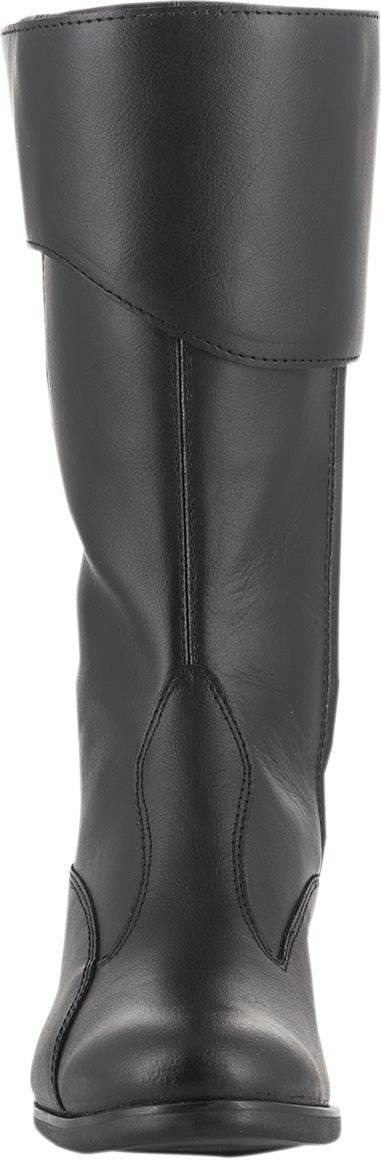 Black AlpinesStars Vika v2 waterproof women's boots, US 5.5 / EU 36, shown with detailed stitching and sturdy sole.