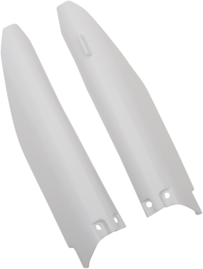 ACERBIS Lower Fork Covers - White 2115010002 - Howling Moto