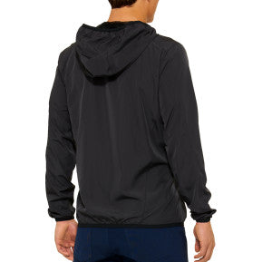 Black Klutch jacket in large size by Bill's Exhausts, displayed with front view showing collar and zipper details.