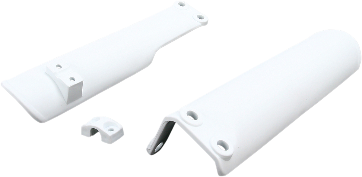 ACERBIS Lower Fork Covers for Inverted Forks - White 2253020002 - Howling Moto