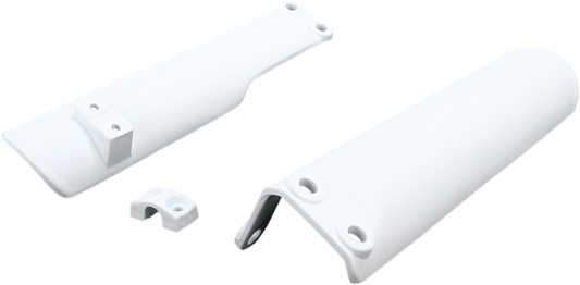 ACERBIS Lower Fork Covers for Inverted Forks - White 2253020002 - Howling Moto